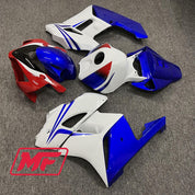Monster Fairings Full Kit Honda CBR1000RR 04-05 HRC Red and White + Windshield + Gas Tank Cover