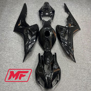 Monster Fairings Full Kit Honda CBR1000RR 06-07 Gloss Black + Windshield + Gas Tank Cover