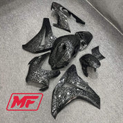Monster Fairings Full Kit Honda CBR1000RR 08-11 Forged Carbon Fiber Style + Windshield + Gas Tank Cover