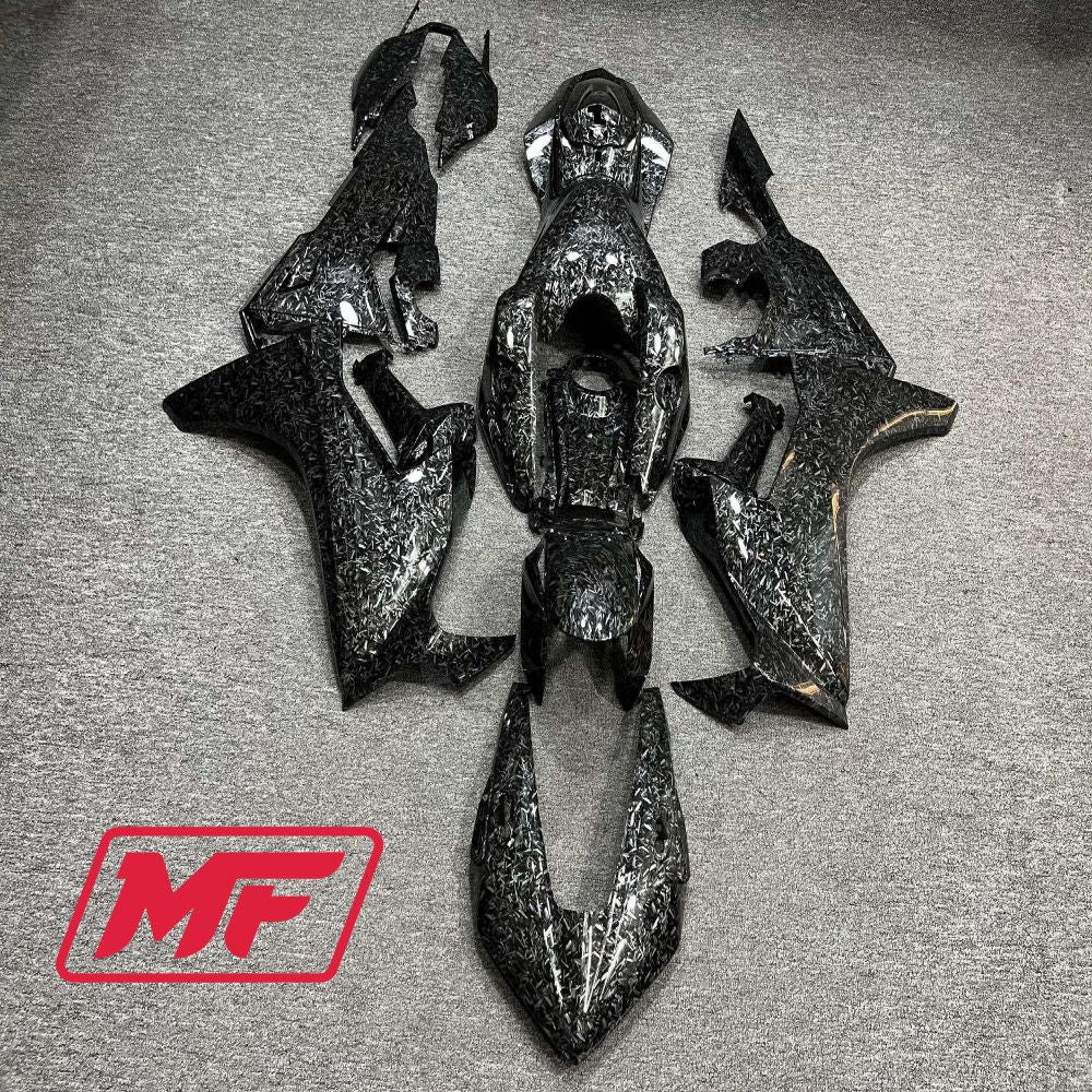 Monster Fairings Full Kit Honda CBR1000RR 17-19 Forged Carbon Fiber Style + Windshield + Gas Tank Cover