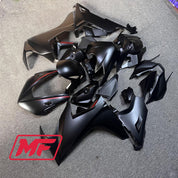 Monster Fairings Full Kit Honda CBR1000RR 17-23 Matte Black w/ Red + Windshield + Gas Tank Cover