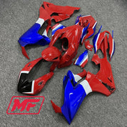 Monster Fairings Full Kit Honda CBR1000RR 17-25 OEM Blue and Red + Windshield + Gas Tank Cover