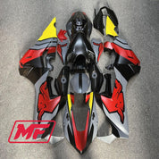 Monster Fairings Full Kit Honda CBR1000RR 17-25 Grey Red Bull + Windshield + Gas Tank Cover