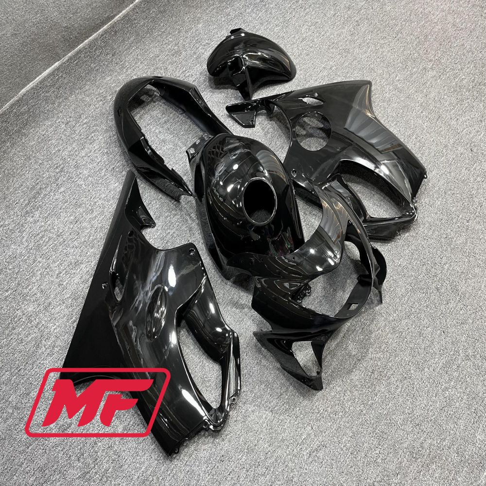 Monster Fairings Full Kit Honda CBR600RR 03-04 Gloss Black + Windshield + Gas Tank Cover