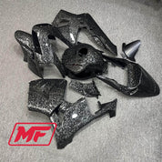 Monster Fairings Full Kit Honda CBR600RR 03-04 Forged Carbon Fiber Style + Windshield + Gas Tank Cover