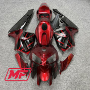 Monster Fairings Full Kit Honda CBR600RR 05-06 Gloss Red and Black + Windshield + Gas Tank Cover