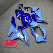Monster Fairings Full Kit Honda CBR600RR 07-08 Gloss Blue Gradient + Windshield + Gas Tank Cover