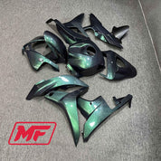 Monster Fairings Full Kit Honda CBR600RR 07-08 Plain Green + Windshield + Gas Tank Cover
