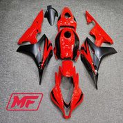 Monster Fairings Full Kit Honda CBR600RR 07-08 OEM Style Red + Windshield + Gas Tank Cover