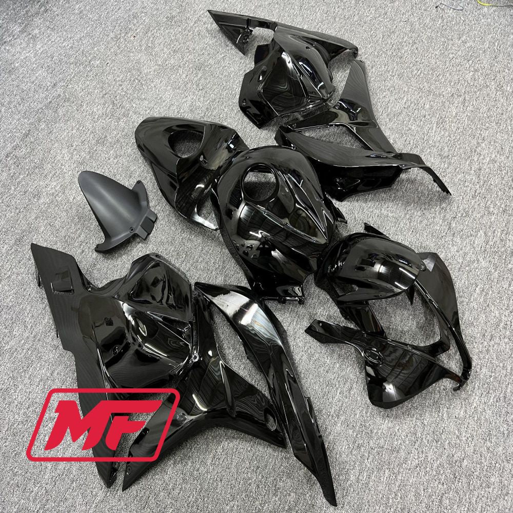 Monster Fairings Full Kit Honda CBR600RR 09-12 Gloss Black + Windshield + Gas Tank Cover