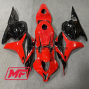 Monster Fairings Full Kit Honda CBR600RR 09-12 OEM Black and Red + Windshield + Gas Tank Cover
