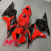Monster Fairings Full Kit Honda CBR600RR 09-12 OEM Black and Red + Windshield + Gas Tank Cover