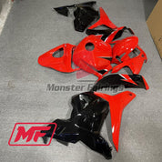 Monster Fairings Full Kit Honda CBR600RR 09-12 OEM Black and Red + Windshield + Gas Tank Cover
