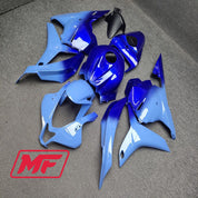 Monster Fairings Full Kit Honda CBR600RR 09-12 Gloss Blue Gradient + Windshield + Gas Tank Cover
