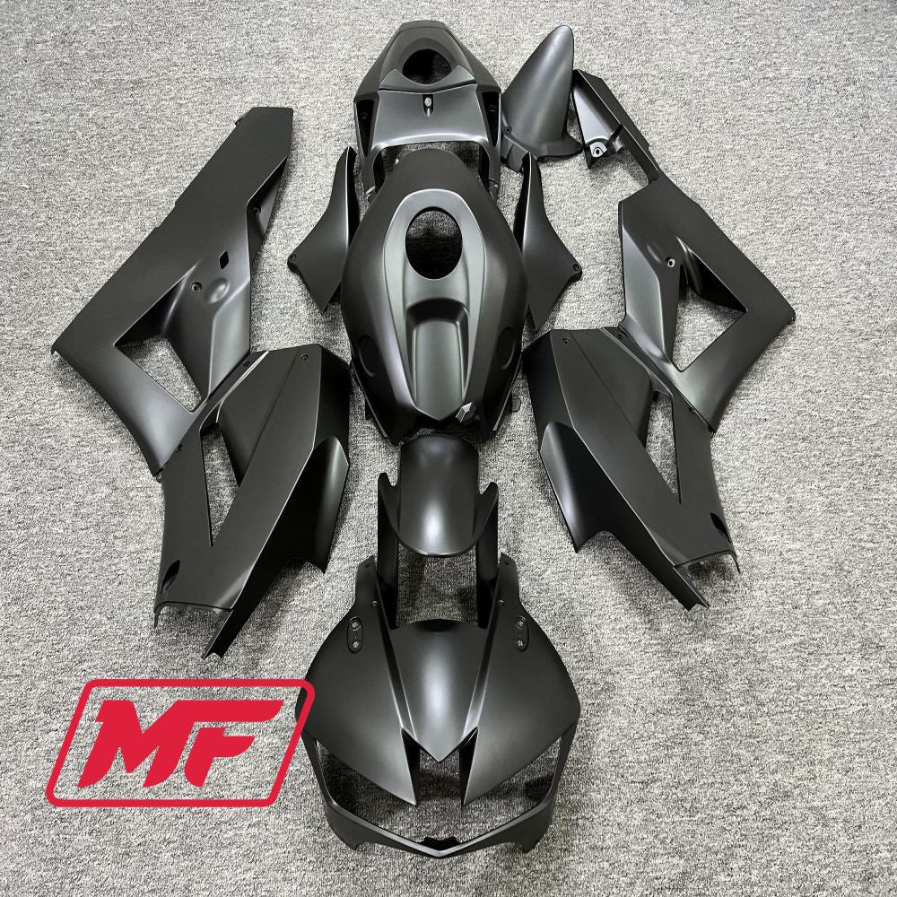Monster Fairings Full Kit Honda CBR600RR 13-21 Matte Black + Windshield + Gas Tank Cover