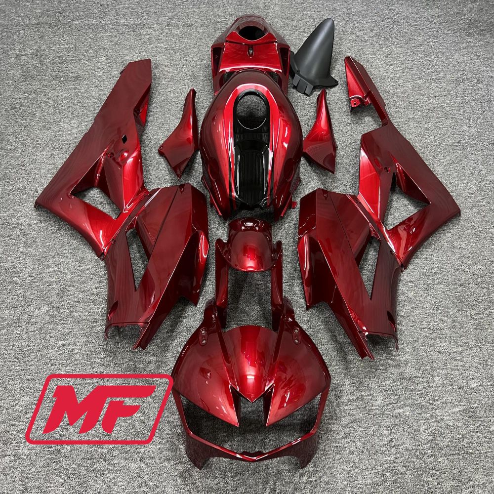 Monster Fairings Full Kit Honda CBR600RR 13-21 Deep Red + Windshield + Gas Tank Cover