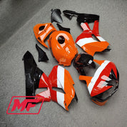 Monster Fairings Full Kit Honda CBR600RR 13-25 Repsol Black Red Orange + Windshield + Gas Tank Cover