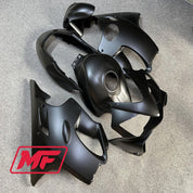 Monster Fairings Full Kit Honda CBR600F 04-07 Matte Black + Windshield + Gas Tank Cover