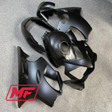 Kit completo de carenado Monster para Honda CBR600F 04-07 en negro mate + Parabrisas + Tapa de depósito