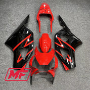 Monster Fairings Full Kit Honda CBR954 02-03 Red and Black + Windshield + Gas Tank Cover