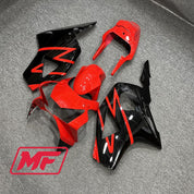 Monster Fairings Full Kit Honda CBR954 02-03 Red and Black + Windshield + Gas Tank Cover