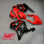 Monster Fairings Full Kit Honda CBR954 02-03 Red and Black + Windshield + Gas Tank Cover