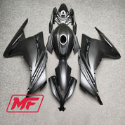 Monster Fairings Full Kit Kawasaki EX300 13-24 Matte Black + Windshield + Gas Tank Cover