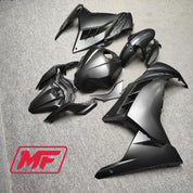 Monster Fairings Full Kit Kawasaki EX300 13-24 Matte Black + Windshield + Gas Tank Cover