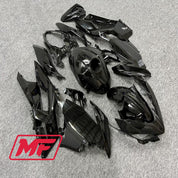 Monster Fairings Full Kit Kawasaki EX400 18-23 Gloss Black + Windshield + Gas Tank Cover