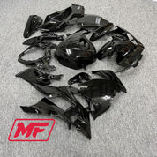 Monster Fairings Full Kit Kawasaki EX400 18-23 Gloss Black + Windshield + Gas Tank Cover