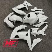 Monster Fairings Full Kit Kawasaki Ninja650 17 Gloss White + Windshield + Gas Tank Cover