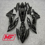 Monster Fairings Full Kit Kawasaki Ninja650 17-19 Gloss Black + Windshield + Gas Tank Cover