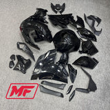 Monster Fairings Full Kit Kawasaki Ninja H2 15-23 Gloss Black + Windshield + Gas Tank Cover