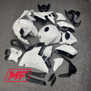 Monster Fairings Full Kit Kawasaki Ninja H2 15-23 Gloss White + Windshield + Gas Tank Cover