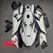 Monster Fairings Full Kit Kawasaki Ninja H2 15-23 Gloss White + Windshield + Gas Tank Cover