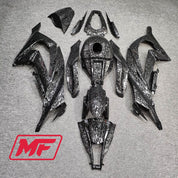 Monster Fairings Full Kit Kawasaki ZX-10R 11-15 Forged Carbon Fiber Style + Windshield + Gas Tank Cover
