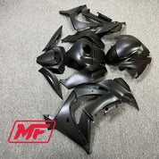 Monster Fairings Full Kit Kawasaki ZX-10R 16-20 Matte Black + Windshield + Gas Tank Cover