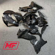 Monster Fairings Full Kit Kawasaki ZX-10R 21-25 Forged Carbon Fiber Style + Windshield + Gas Tank Cover