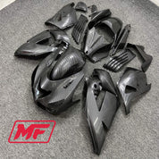 Monster Fairings Full Kit Kawasaki ZX-14R 06-11 Carbon Fiber Style + Windshield + Gas Tank Cover