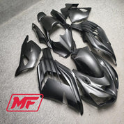 Monster Fairings Full Kit Kawasaki ZX-14R 06-11 Matte Black + Windshield + Gas Tank Cover