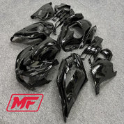 Monster Fairings Full Kit Kawasaki ZX-14R 12-23 Gloss Black + Windshield + Gas Tank Cover