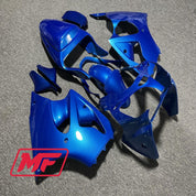 Monster Fairings Full Kit Kawasaki ZX-6R 00-02 Gloss Blue + Windshield + Gas Tank Cover