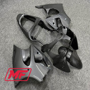 Monster Fairings Full Kit Kawasaki ZX-6R 00-02 Carbon Fiber Style + Windshield + Gas Tank Cover