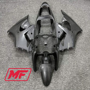 Monster Fairings Full Kit Kawasaki ZX-6R 00-02 Carbon Fiber Style + Windshield + Gas Tank Cover
