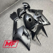 Monster Fairings Full Kit Kawasaki ZX-6R 03-04 Matte Black + Windshield + Gas Tank Cover