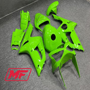 Monster Fairings Full Kit Kawasaki ZX-6R 03-04 OEM Green + Windshield + Gas Tank Cover
