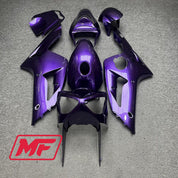 Monster Fairings Full Kit Kawasaki ZX-6R 03-04 Gloss Purple + Windshield + Gas Tank Cover