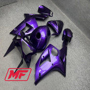 Monster Fairings Full Kit Kawasaki ZX-6R 03-04 Gloss Purple + Windshield + Gas Tank Cover