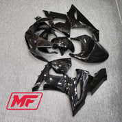 Monster Fairings Full Kit Kawasaki ZX-6R 05-06 Gloss Black + Windshield + Gas Tank Cover