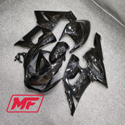 Monster Fairings Full Kit Kawasaki ZX-6R 05-06 Gloss Black + Windshield + Gas Tank Cover